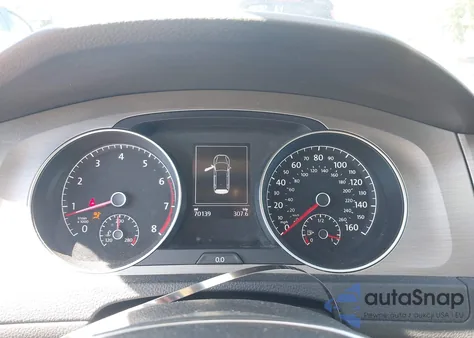 2016 Volkswagen Golf Sportwagen Tsi S 4-Door z USA, uszkodzony, nr VIN 3VWC17AU7GM502111